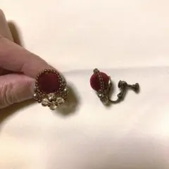 秋冬カラーイヤリング