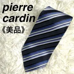 【美品】ストライプ ネクタイ シルク 日本製 ピエルカルダン