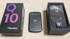 BlackBerry Q10 simフリー 本体＋新品端末カバー＋新品