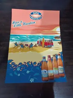 ハワイ　コナビール　ポスター１枚