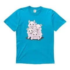 80S USA製 ヴィンテージ 4匹の子豚 コットン クルーネック Tシャツ