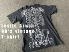 90's レスリーアーウィン アナトミー　ART Tシャツ