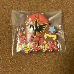 スーパー戦隊 おなまえラバーバッジ マジレンジャー マジレッド