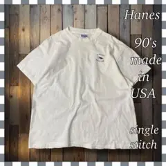 90'sUSA製ヘインズ ヴィンテージ シングルステッチ Tシャツ XL