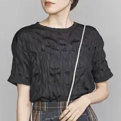 BEAUTY&YOUTH UNITED ARROWSBYプリーツシフォンTシャツ