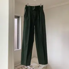 LENO リノ DOUBLE BELTED GURKHA TROUSERS