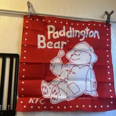 KFCケンタッキー Paddington bearハンカチ