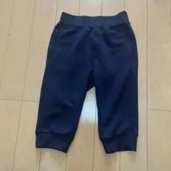 ユニクロ　ネイビー ハーフパンツ サイドポケット付き