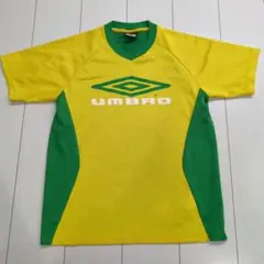 UMBRO イエロー/グリーン シャツ　サッカー　フットサル