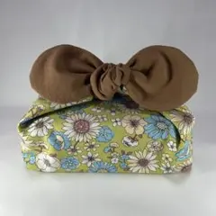 お弁当袋　りぼん　No.1520