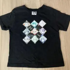 鬼滅の刃 キャラクター Tシャツ 黒