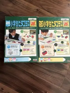 (即発送・2箱セット)1・2年生、高学年　小学生ピタゴラス