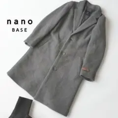 ナノベース ナノユニバース【S/36】チェスターコート イタリアンファブリック