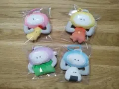 つぶらな瞳のお弁当箱　ぶるぶるくれーんげーむ　全4種 ①