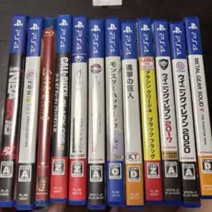 PS4 ソフト11本　+おまけ