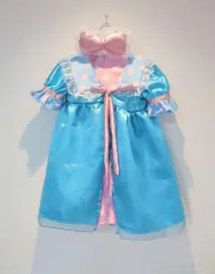 翌日発送可☆ミニー　パジャマパーティー　ガウン&ヘアバンド&ワンピース