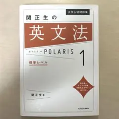 大学入試問題集 関正生の英文法ポラリス 1 標準レベル