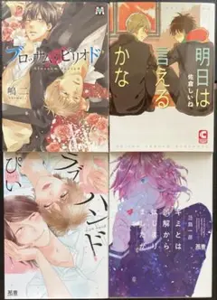 高校生BL4冊セット