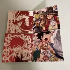 尾田栄一郎 イラスト集 A4サイズ 4枚セット