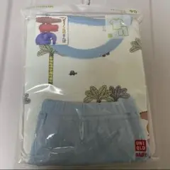 ユニクロ　ぞうくんのさんぽ　半袖パジャマ　90