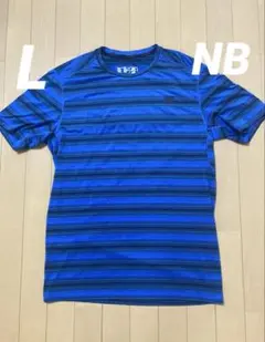 New Balance ストライプ ランニングウェア L