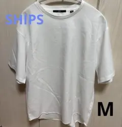 SHIPS メンズ　トップス　M 白　Tシャツ