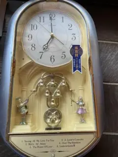 CITIZEN 音楽付き掛時計 シルバー