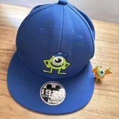 Disney Pixar マイク・ワゾウスキー キャップとキーホルダーおまけ