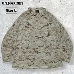 U.S.MARINESミリタリーシャツユニセックスLargeRegular放出品
