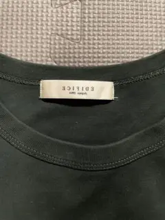 美品　EDIFICE 無地　緑　ダークグリーン Tシャツ　M