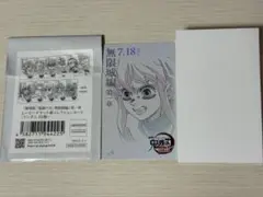 鬼滅の刃　無限城編　ムービーチケット風コレクションカード　時透無一郎