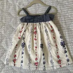 【新品未使用品】baby GAP キャミソール型ワンピース パンツ付き 90cm