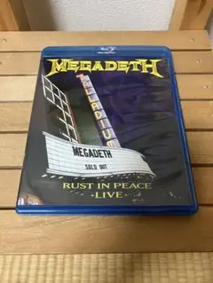メガデス Rust in Peace Live Blu-ray