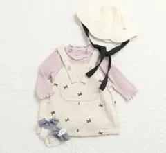 【 未使用 】 apres les cours コーディロイ　ジャンスカ　80
