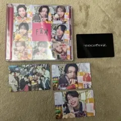 timelesz FAM 通常盤　トレカ＋プレイリストカード