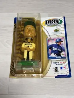 マリナーズ イチロー ２００１年 バブルヘッドフィギュアMLBカード 未使用