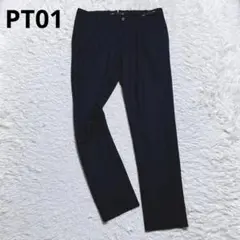 良品⭐️PT01 ピーティーゼロウーノ　ジャージスラックス　近年モデル　黒　48