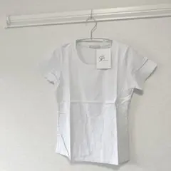 新品未使用！！F Fashion ホワイト 半袖Tシャツ Lサイズ　春　夏