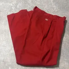 神サイズ　90s USA製　dickies 874 レッド　ディッキーズ