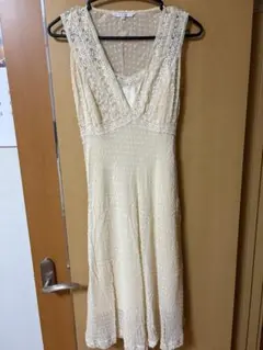 rebecca taylor フレア ノースリーブ ワンピース
