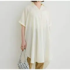 新品　ITEMS URBANRESEARCH スキッパーフレンチチュニック
