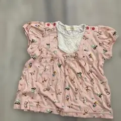 フランシュリッペ　ラペチット　ベビー服○70cm 半袖チュニック