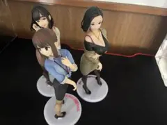 【がんばれ同期ちゃん】フィギュア３体セット（開封済み中古品】 フィギュア