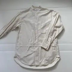 UNIQLO +J スタンドカラーシャツ スーピマコットン オーバーサイズ