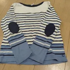 ストライプ 長袖 8ans/128cm