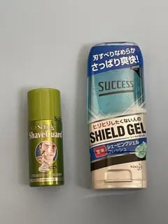 花王 サクセス 薬用シェービングジェル 180g /Schick シェーブガード