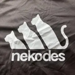 nekodes 黒 面白Tシャツ Lサイズ