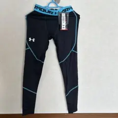 Under Armour ブラック/ブルー タイツ
