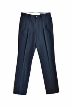 美品　BARNSTORMERツータックドレスチノパンツ ネイビー1002p XL