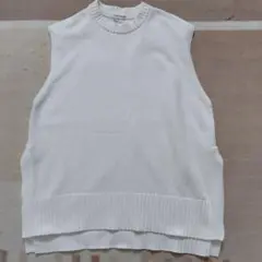 DRESSTERIOR ホワイトニットベスト